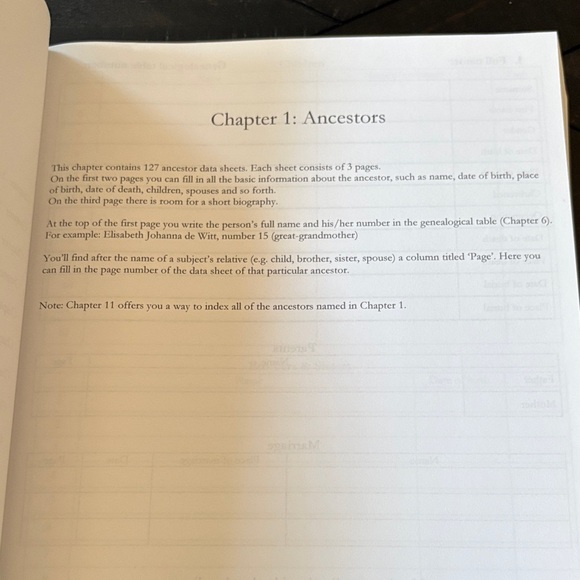 Genealogy Notebook - Picture 8 of 8